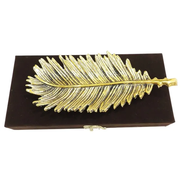 Aluminium_Showpiece_Leaf_Statue_With_Box_(AS541_C)