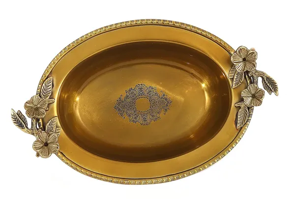 Brass_Decorative_Urli_-_9.5x5.7x3_Inch_(AT043_C)