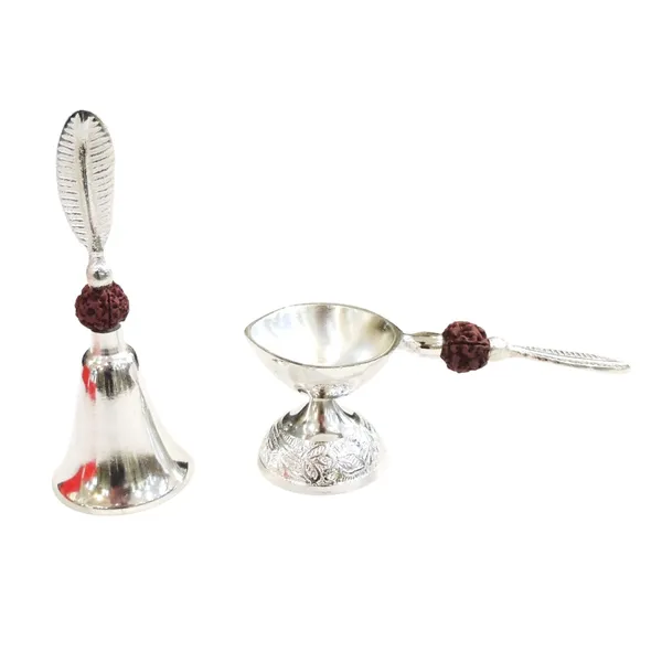 Aluminium_Decorative_Bell_With_Deepak,_Diwali_Gifting_Item_(AT081_C)