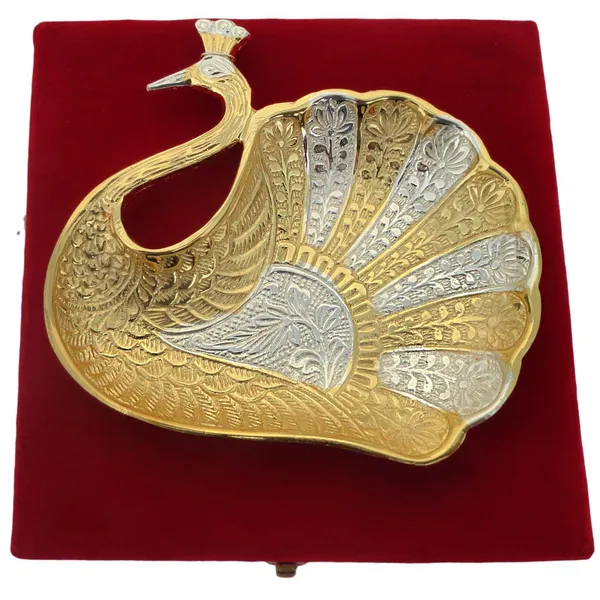 Decorative_Peacock_2_Tone_-_6x5.5x0.5_inch_(B024)
