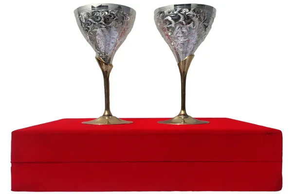 Goblet_2_pcs_Pakij_With_Silver_Finish_(B078)