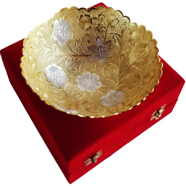 Decorative_Katora_Fool_Gosa_-_7.5x7.5x3_inch_(B101)