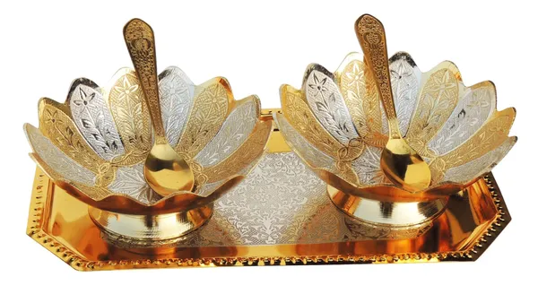 Brass_Decorative_2_Bowl_Set_With_Tray_(B282_A_)