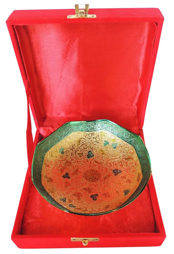Brass_Decorative_Bowl_With_Velvet_Box_(B287_G)