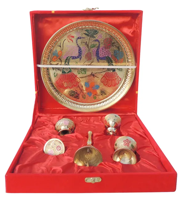Brass_Puja_Thali_Set_With_Valvet_Box_(B297_C)