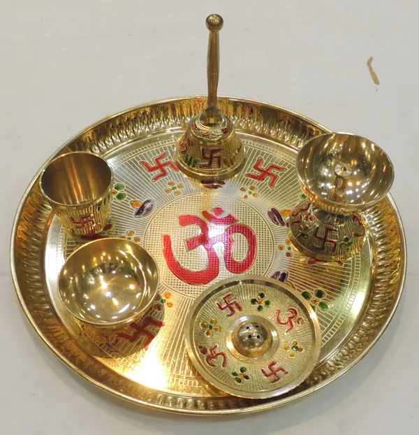 Brass_Showpiece_Thali_Diwali_Gifting_Item_-_9x9x0.5_Inch_(B308_B)