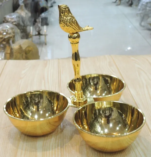 Brass_Showpiece_3_Bowl_Holder_With_Bird_Diwali_Gifting_Item_-_7.5x7.5x7_Inch_(B312_A)