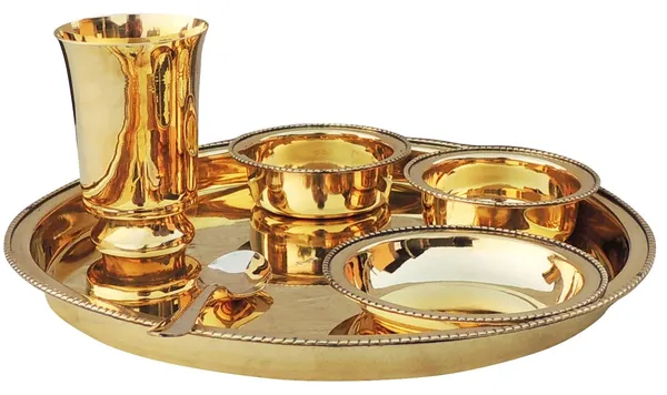 Pure_Brass_Thali_Set_6_Pcs_(BC108_B)