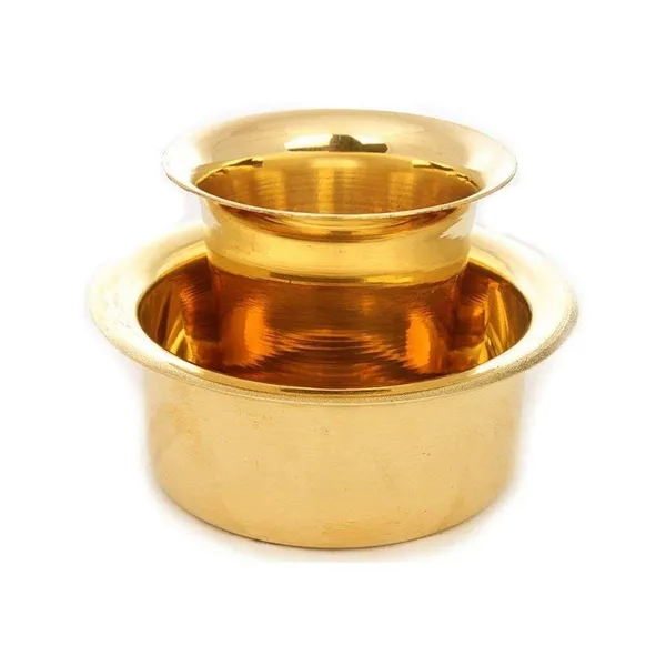 Brass_Davra_/_Davara_/_Dabara_Vati_Set_Coffee_Tumbler_Set,_(BC145_A)