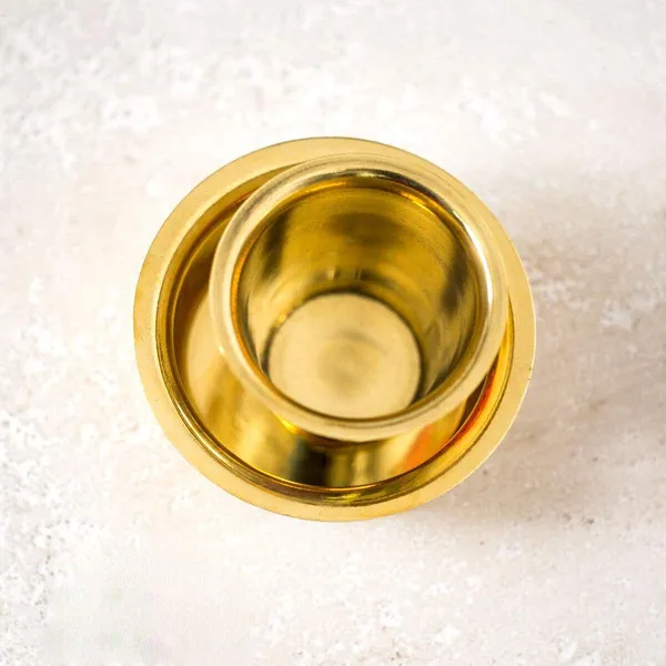 Brass_Davra_/_Davara_/_Dabara_Vati_Set_Coffee_Tumbler_Set,_(BC145_A)