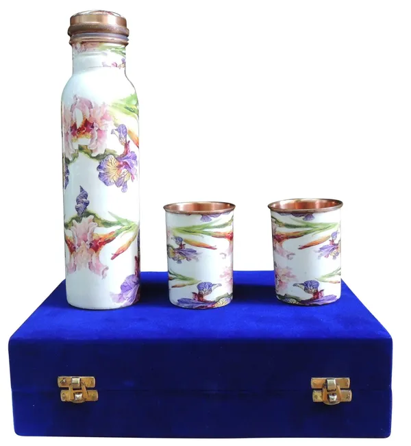Copper_Water_Bottle_Set_With_2_Glass_-_1_Liter_-_2.8x2.8x3.8_inch_(BC146_A)