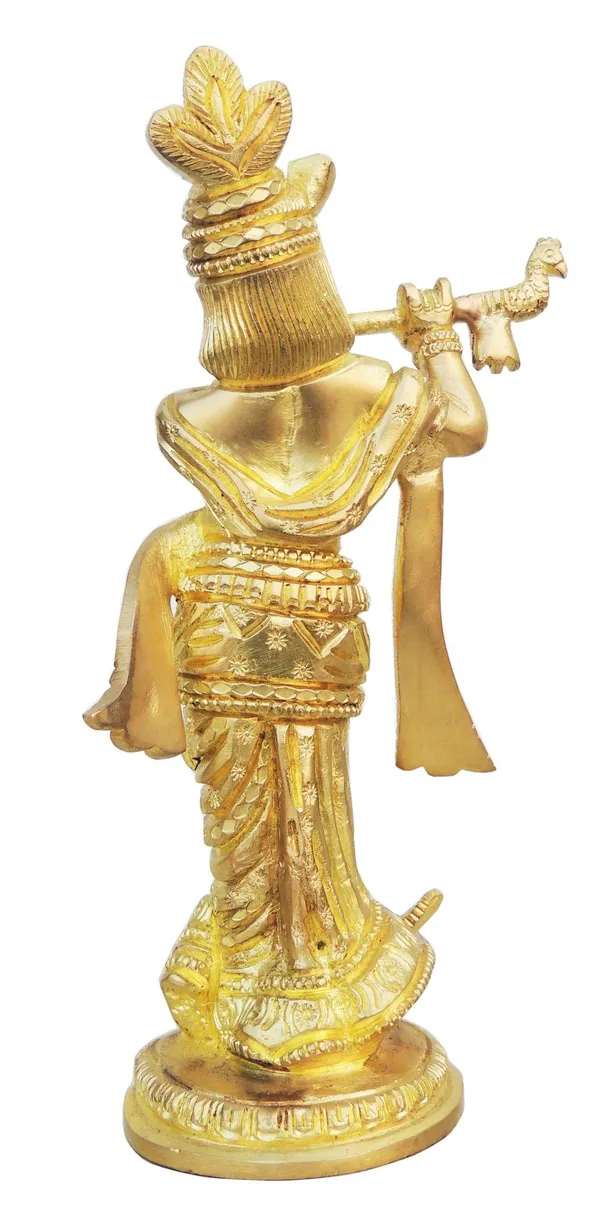 Brass_Showpiece_Krishna_Super_Fine_Statue_-_4.4x2.7x7.5_Inch_(BS017)