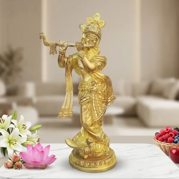Brass_Showpiece_Krishna_Super_Fine_Statue_-_4.4x2.7x7.5_Inch_(BS017)