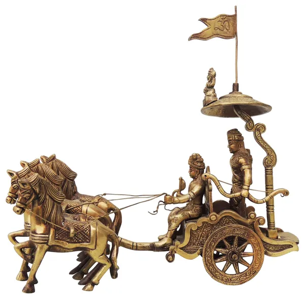 Brass_Showpiece_Arjun_Rath_Statue_-_10x7x9.5_inch_(BS070_A)
