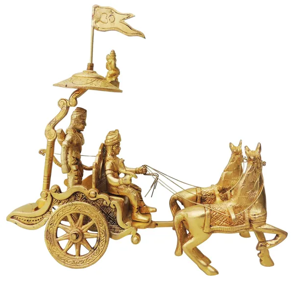 Brass_Showpiece_Arjun_Rath_Statue_-_9x3x8.5_inch_(BS070_B)