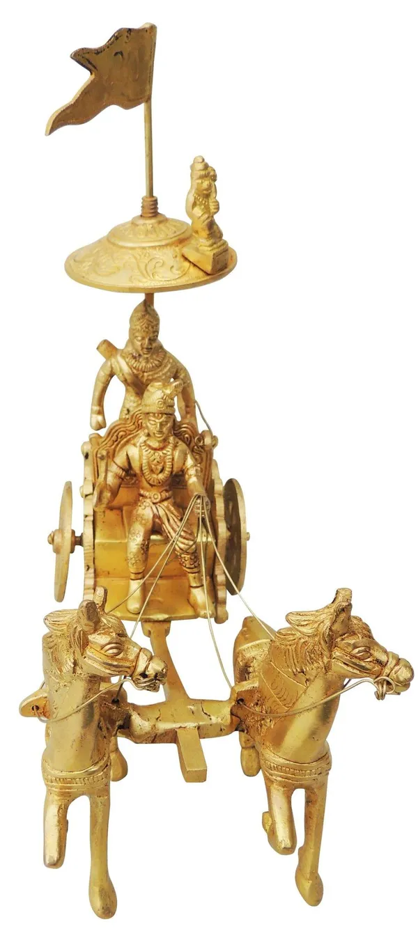 Brass_Showpiece_Arjun_Rath_Statue_-_9x3x8.5_inch_(BS070_B)