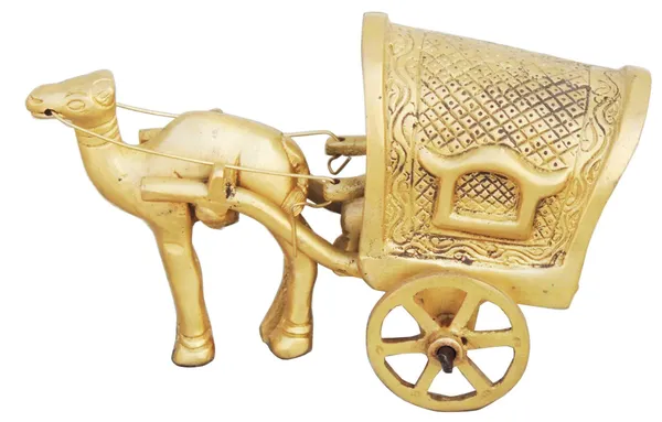 Brass_Showpiece_Camel_Cart_Roof_Statue_-_5x2.5x3_Inch_(BS087)