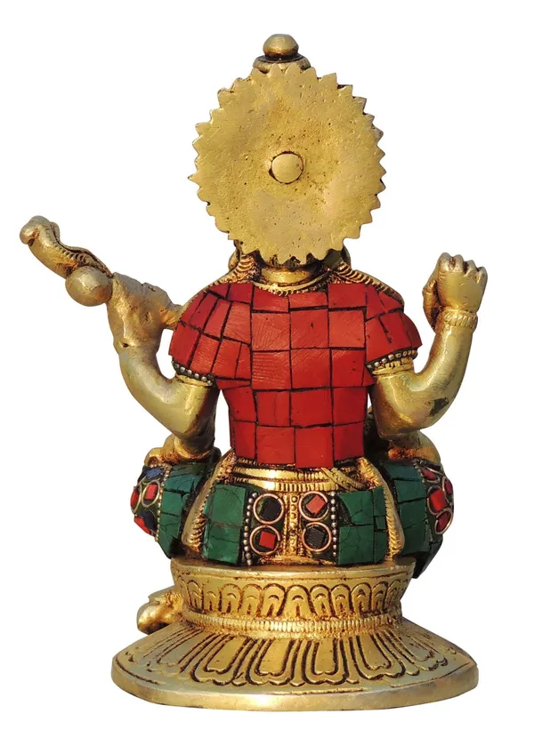 Brass_Showpiece_Saraswati_ji_idol_statue_with_Stone_finish_-_4.5x2.6x6.5_Inch_(BS1006_S)