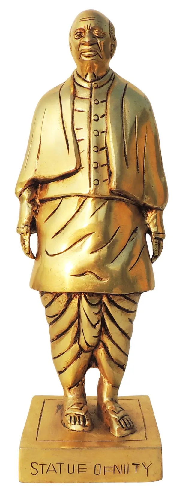 Brass_Showpiece_Statue_Of_Unity_Statue_-_4x3.7x12.5_Inch_(BS1023_P)