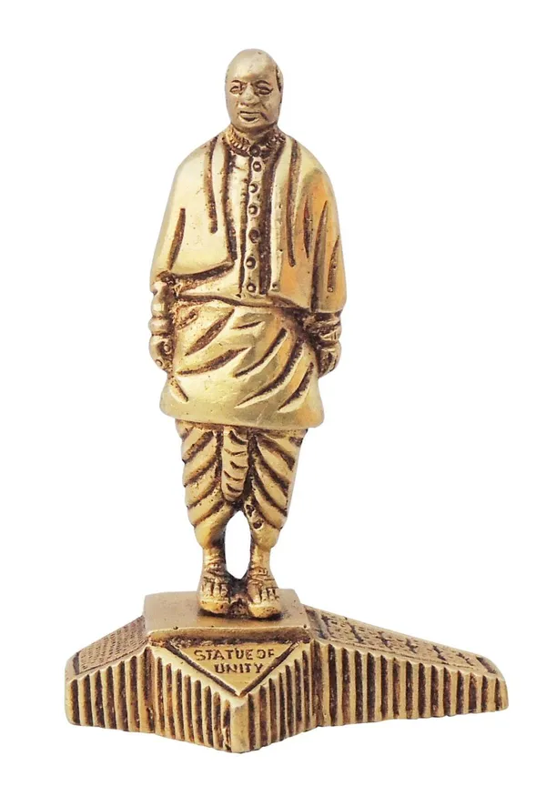 Brass_Showpiece_Statue_Of_Unity(Sardar_Vallabhbhai_Patel)-2.5x2x3.6_Inch(BS1023_X)