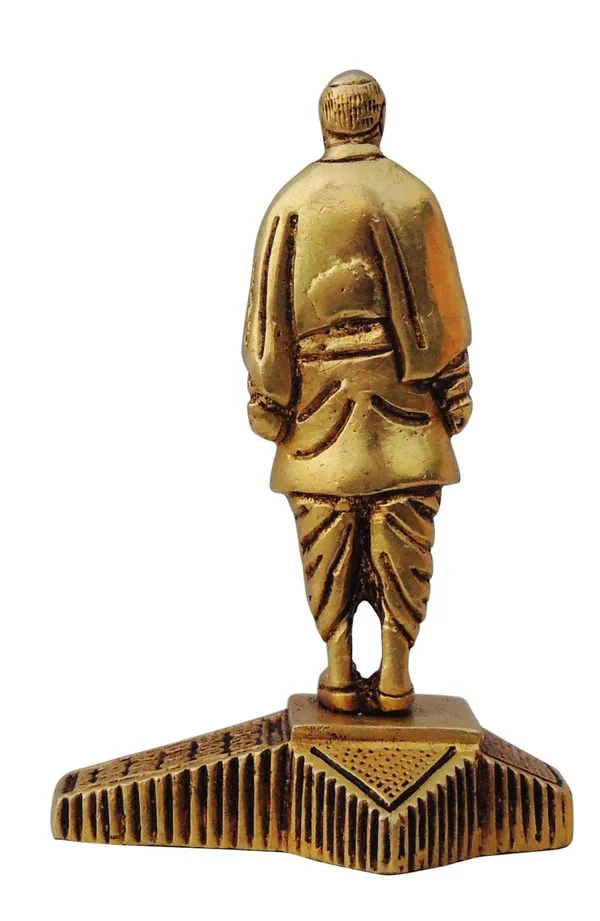 Brass_Showpiece_Statue_Of_Unity(Sardar_Vallabhbhai_Patel)-2.5x2x3.6_Inch(BS1023_X)
