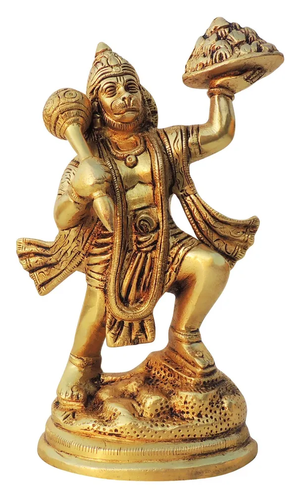Brass_Showpiece_Hanuman_Ji_God_Idol_Statue_-_5x3x8.5_Inch_(BS1026_G)