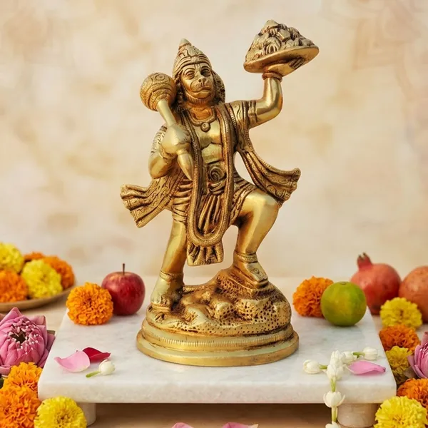 Brass_Showpiece_Hanuman_Ji_God_Idol_Statue_-_5x3x8.5_Inch_(BS1026_G)