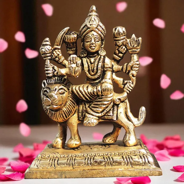 Brass_Showpiece_Durga_Ji_God_Idol_Statue_-_3.2x2x4.5_Inch_(BS1028_X)