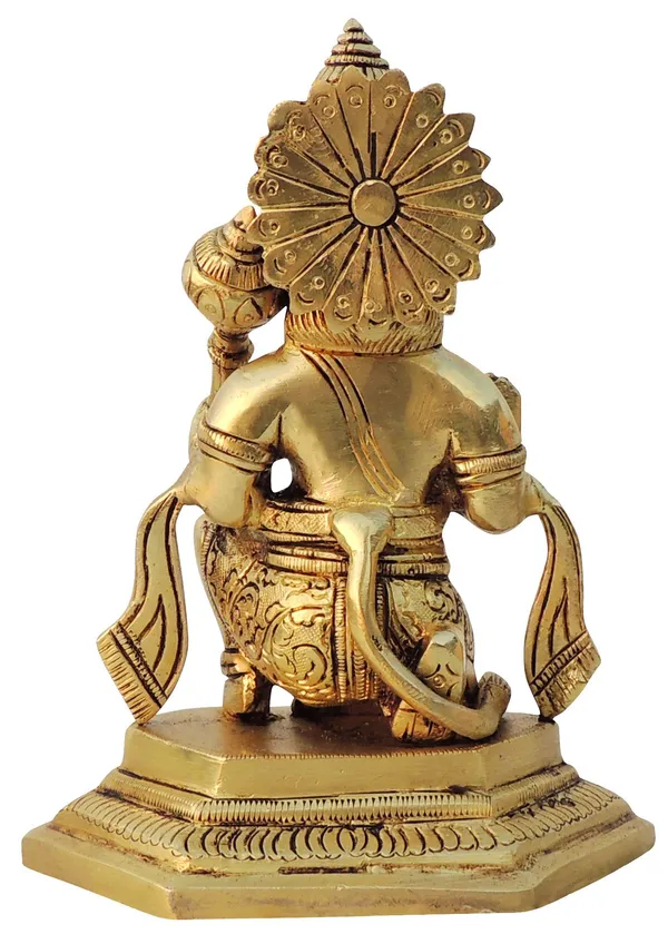 Brass_Showpiece_Hanuman_Ji_God_Idol_Statue_-_5x3.5x6.5_Inch_(BS1032_E)