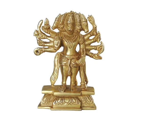 Brass_Panchmukhi_Hanuman_Idol_Murti_Statue_-_4x2x7_inch_(BS1039_F)