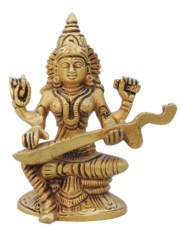 Brass_Showpiece_Saraswati_Ji_God_Idol_Statue_-_2.5x2x4.5_inch_(BS1041_S)
