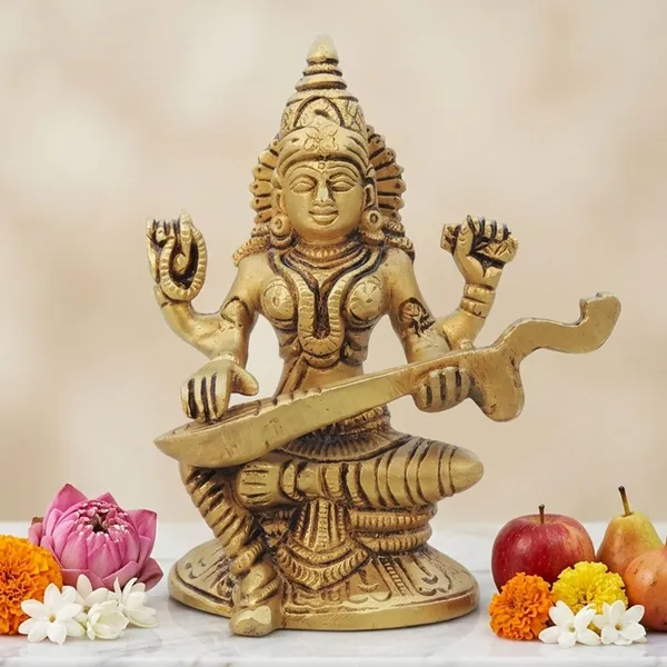 Brass_Showpiece_Saraswati_Ji_God_Idol_Statue_-_2.5x2x4.5_inch_(BS1041_S)