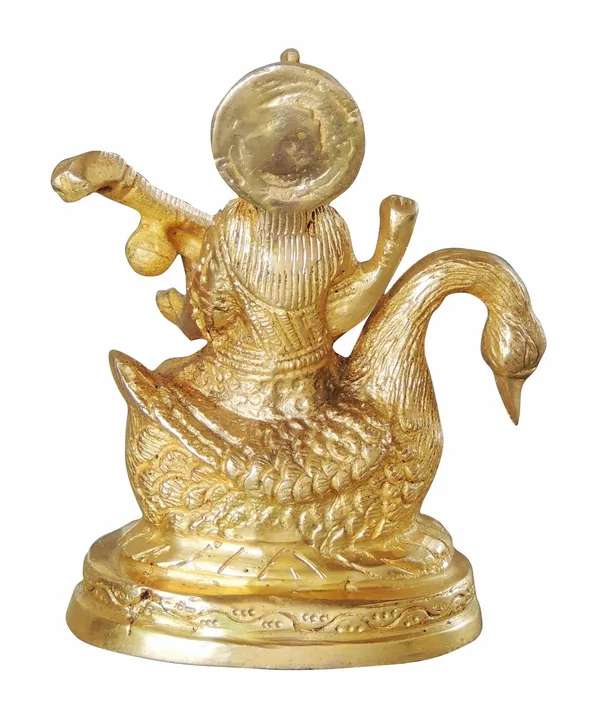 Brass_Showpiece_Saraswati_Ji_God_Idol_Statue_-_3.4x2.5x4.8_inch_(BS1042_S)
