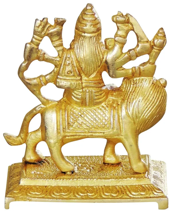 Brass_Showpiece_Durga_Ji_God_Idol_Statue_-_3x1.5x3.5_inch_(BS1044_D)