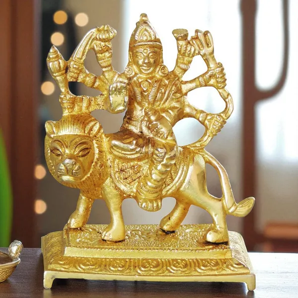 Brass_Showpiece_Durga_Ji_God_Idol_Statue_-_3x1.5x3.5_inch_(BS1044_D)