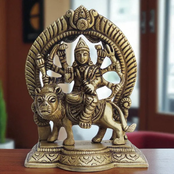 Brass_Durga_Ji_God_Statue_Idol_3.5x2.2x4.5_Inch_(BS1044_E)