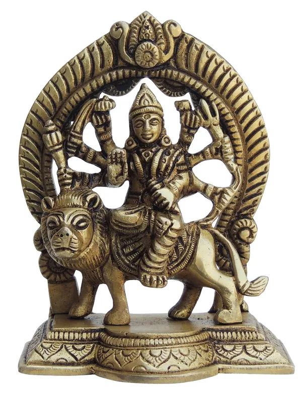 Brass_Durga_Ji_God_Statue_Idol_3.5x2.2x4.5_Inch_(BS1044_E)