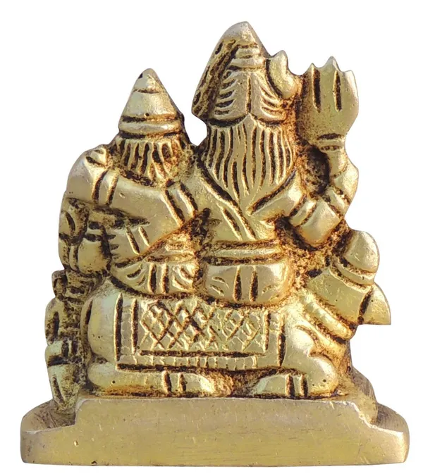 Brass_Showpiece_Shiv_Parivar_God_Idol_Statue_-_1.3x0.6x1.5_Inch_(BS1045_A)_-_Pack_of_2