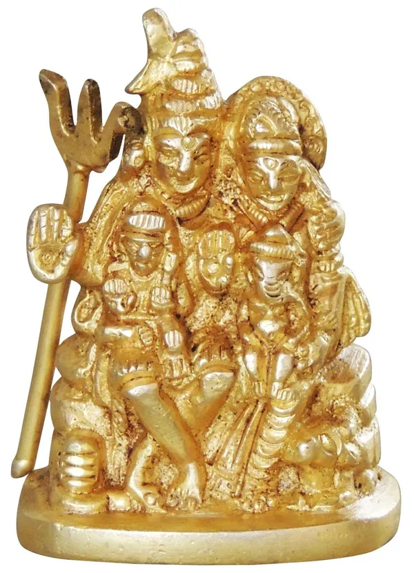 Brass_Showpiece_Shiv_Parivar_Idol_Statue_-_1.5x1x2.5_inch_(BS1045_B)