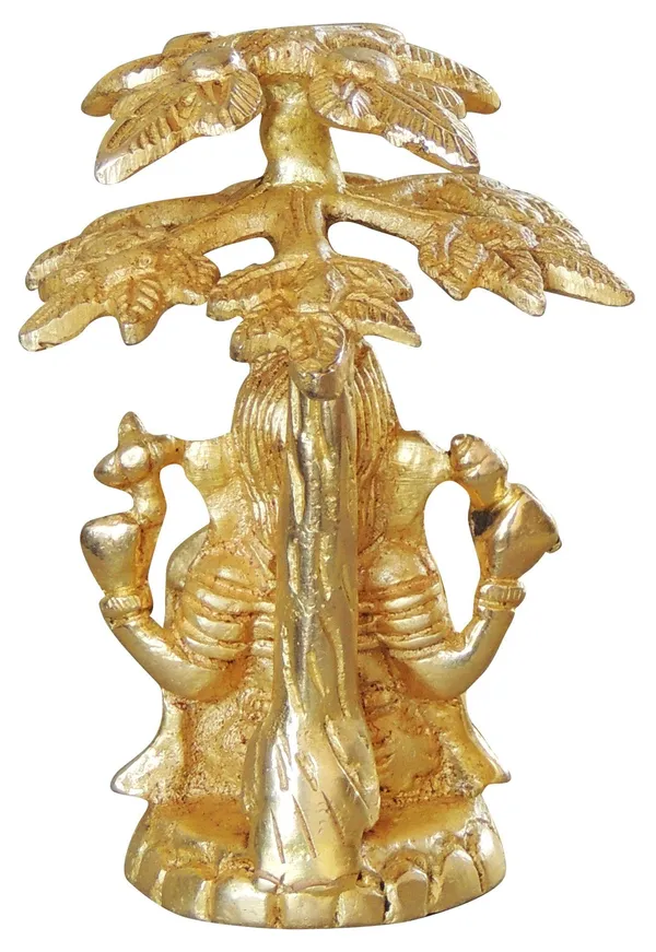 Brass_Showpiece_Ganesh_Ji_On_Tree_God_Idol_Statue_-_3.5x2x4_inch_(BS1046_C)