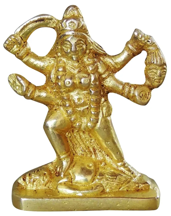 Brass_Showpiece_Kali_Maa_God_Idol_Statue_-_2x1x2.5_inch_(BS1049_C)