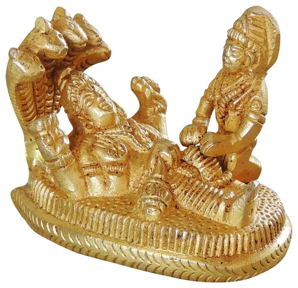 Brass_Showpiece_Vishnu_Laxmi_Ji_With_Shesnag_God_Idol_Statue_-_2.5x1.5x2_inch_(BS1050_C)