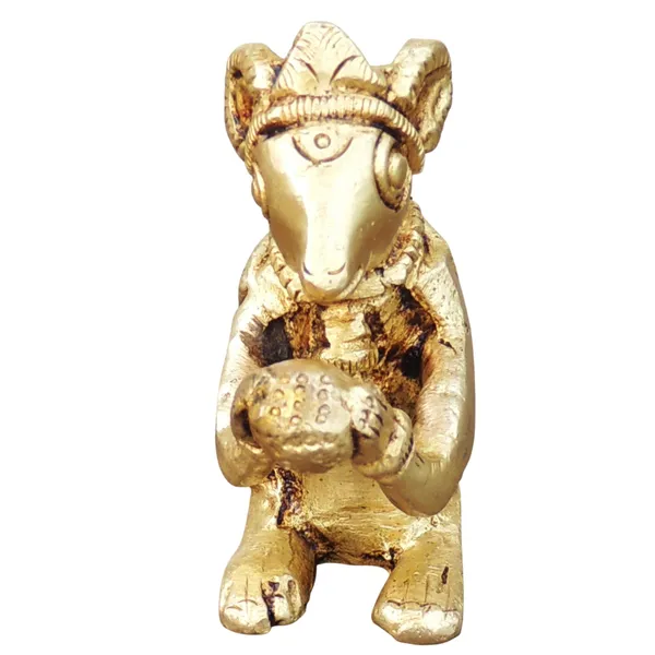 Brass_Showpiece_Rat_God_Idol_Statue_-_2x1x2.5_Inch_(BS1051_D)