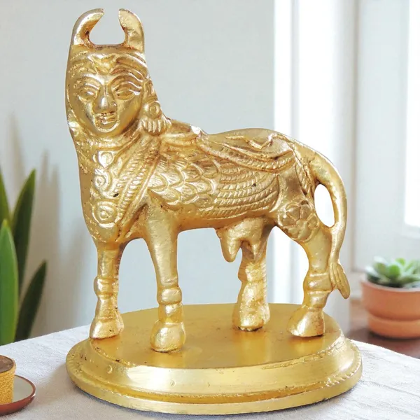 Brass_Showpiece_Kamdhenu_Cow_Statue_-_2.5x1.5x3_inch_(BS1052_C)