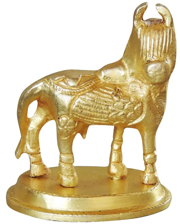 Brass_Showpiece_Kamdhenu_Cow_Statue_-_2.5x1.5x3_inch_(BS1052_C)