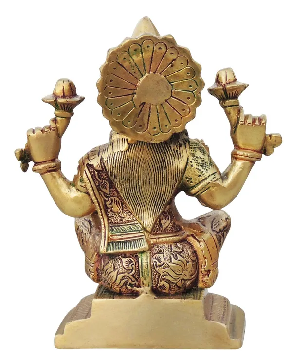 Brass_Showpiece_Laxmi_Ji_God_Idol_Statue_-_4.4x3.5x7.5_inch_(BS1063_L)