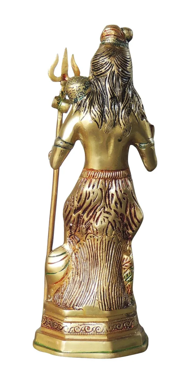 Brass_Showpiece_Shiv_Ji_Idol_Statue_-_4.2x3.2x12.4_inch_(BS1066_S)