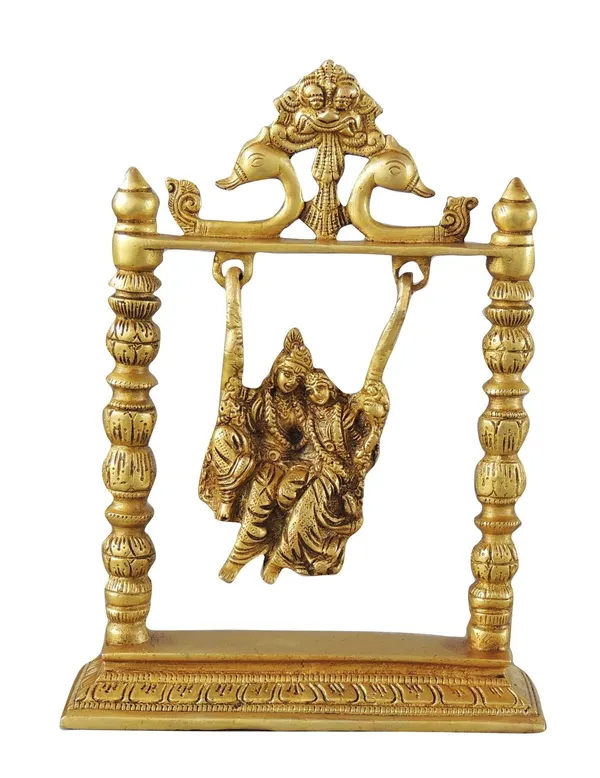 Brass_Showpiece_Radha_Krishan_Jhula_God_Idol_Statue_-_7.4x2.2x10_inch_(BS1067_A)