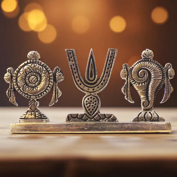 Brass_Showpiece_Shankh_Chakra_Namah_God_Idol_Statue_-_4x0.5x2.2_Inch_(BS1072_X)