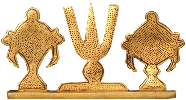 Brass_Showpiece_Shankh_Chakra_Namah_God_Idol_Statue_-_6x1x3_Inch_(BS1072_Y)
